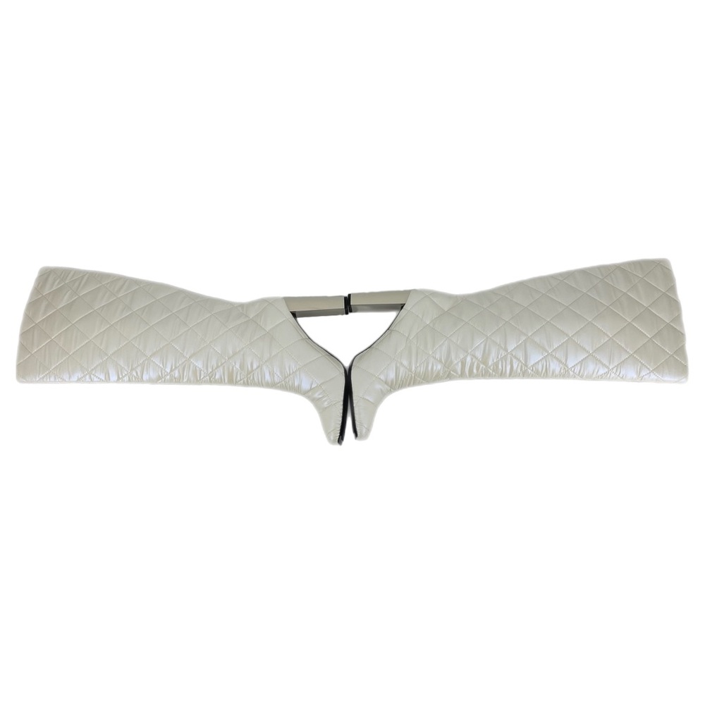 Aldo White Snowpuff Quilted Heeled Boots - Picture 4 of 10